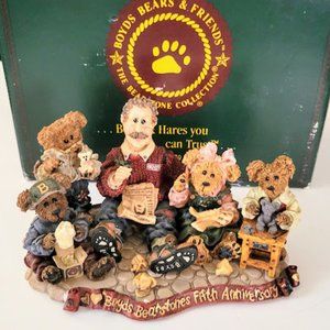 VINTAGE 1998 LIMITED EDITION 5TH ANNIVERSARY BOYDS BEARS & FRIENDS #4850/10000